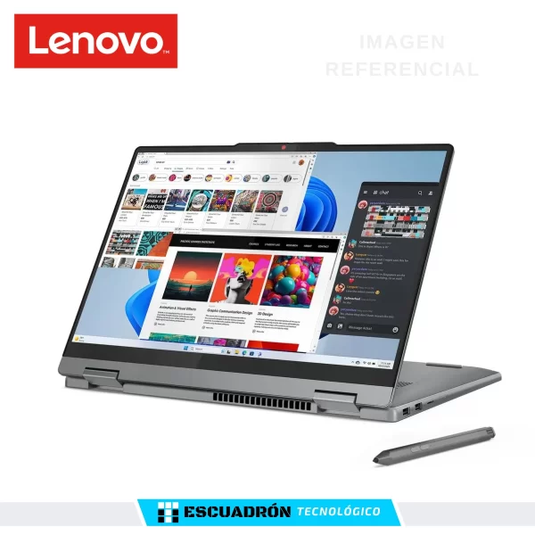 LAPTOP LENOVO IDEAPAD 5 / AMD RYZEN 7 8854 HS/ 16 GB RAM DDR5 / 512 GB SSD / 14'' WUXGA - Imagen 4