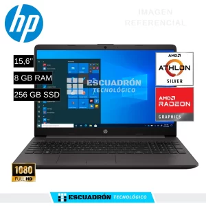 LAPTOP HP 255 G10 / AMD ATHLON SILVER / 7120U / 8 GB DDR5 / 256 GB SSD / 15,6'' FHD